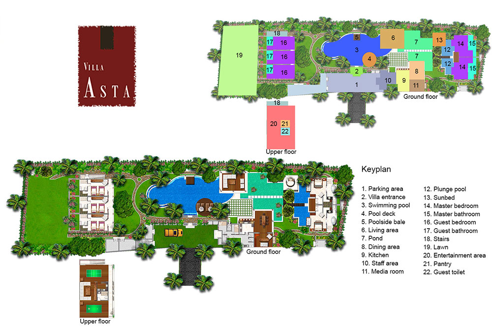 Villa Asta - Floorplan