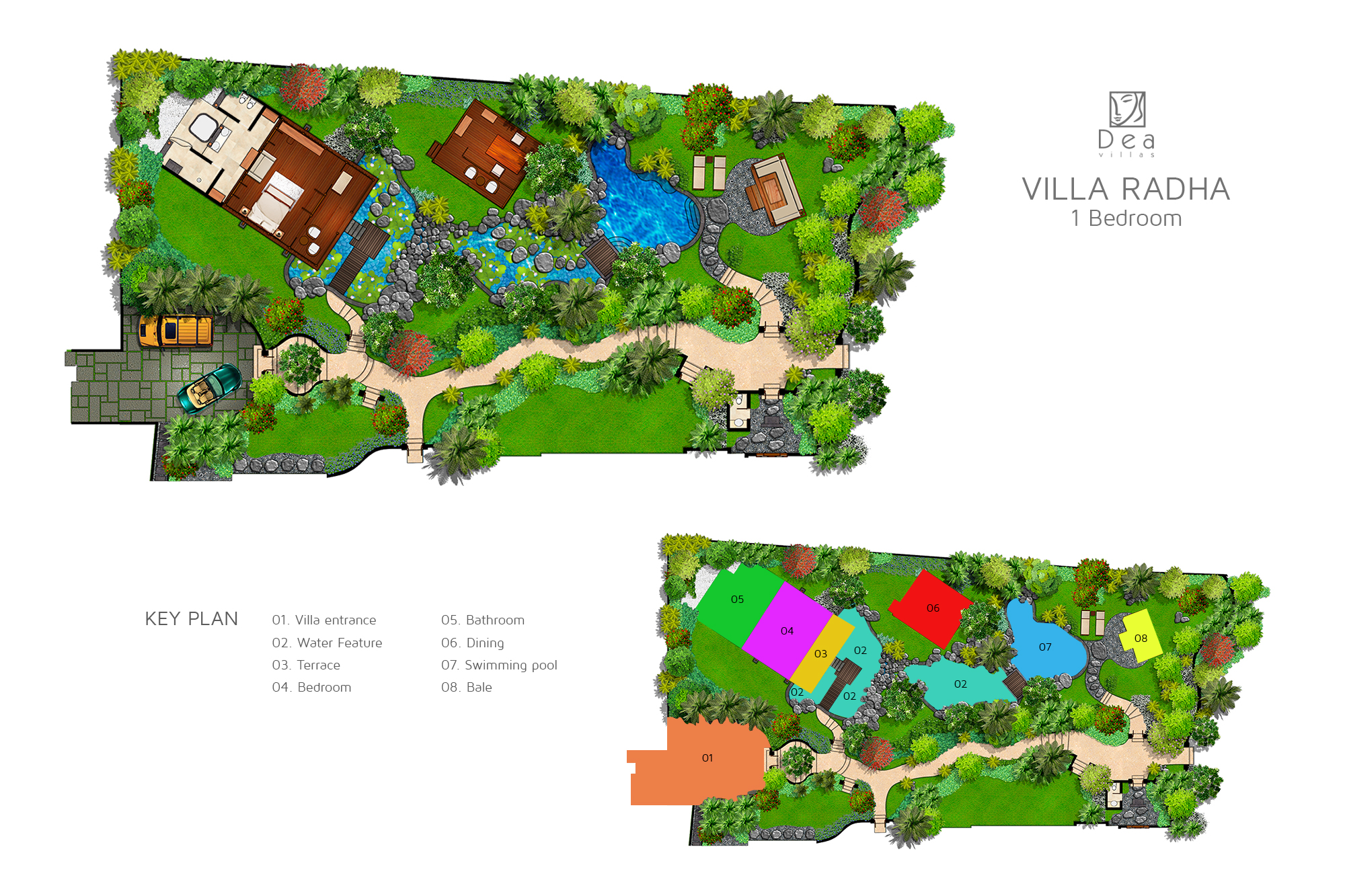 Villa Radha - Floorplan