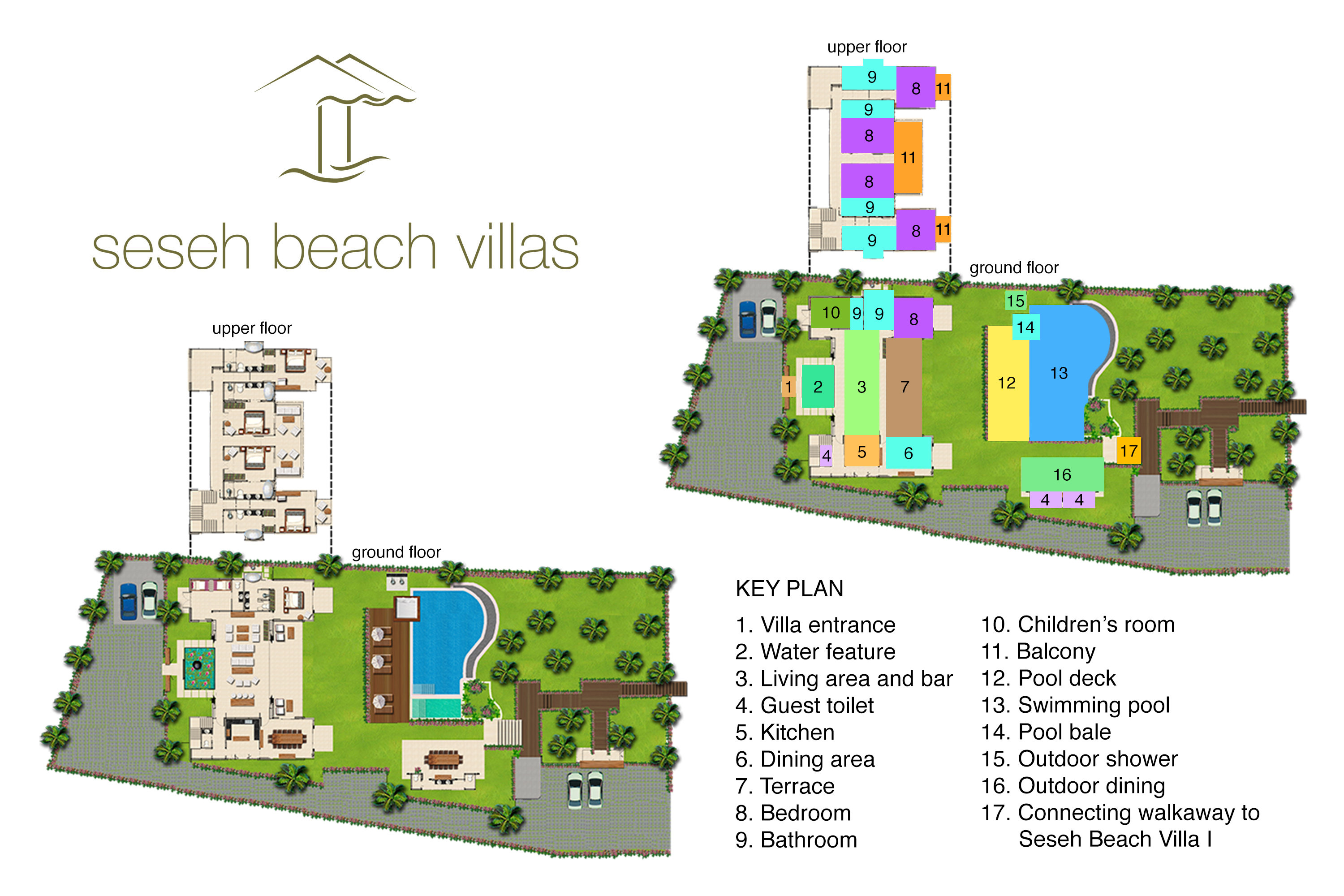 Floor plan 2. Villa Plan. The Estate Beachfront Villa Plan. The Estate Beachfront Phuket Villa Plan.