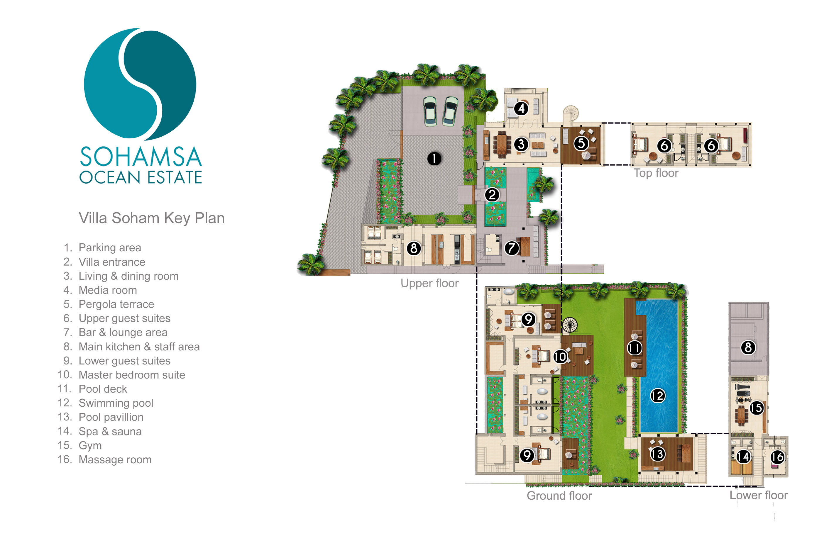 Villa Soham - Floorplan