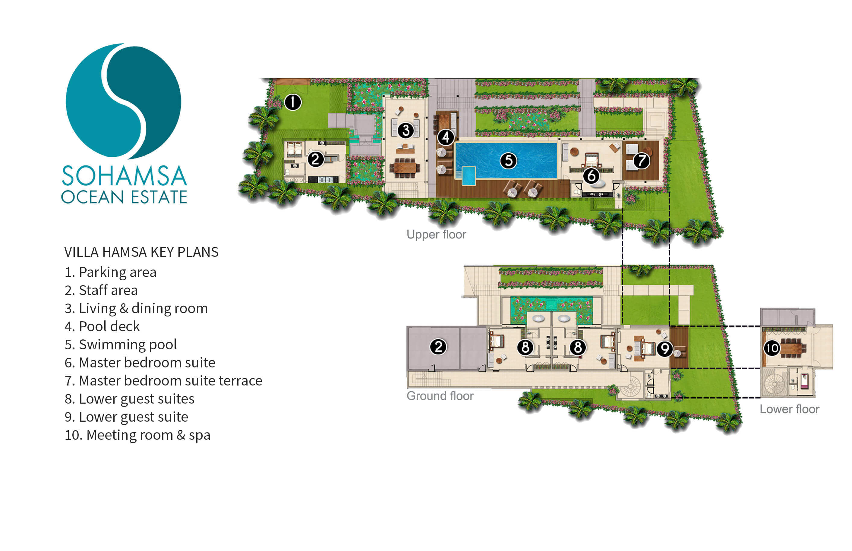 Villa Hamsa - Floorplan