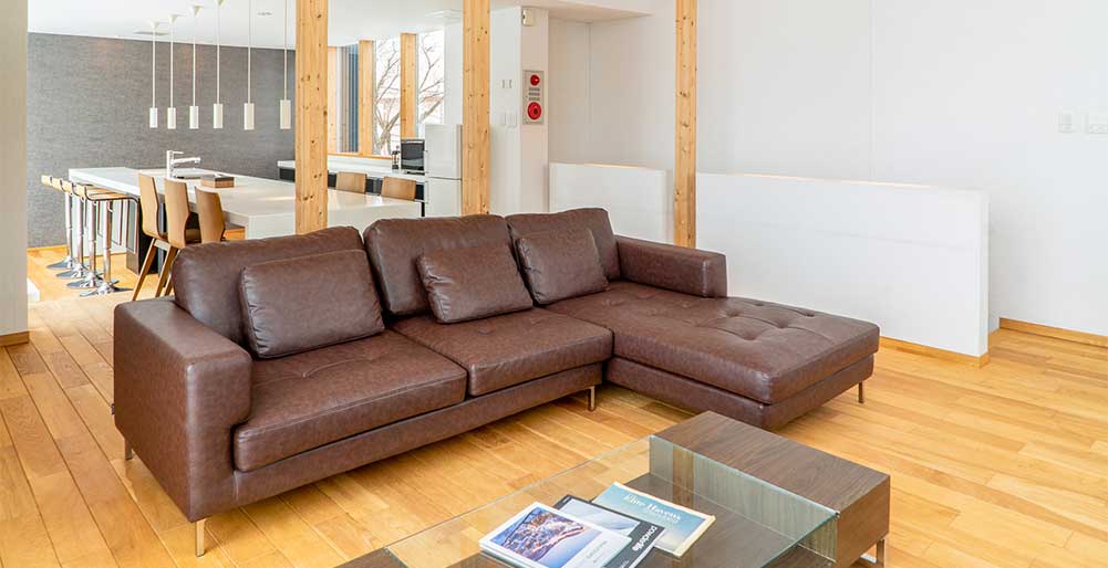 Sekka Ni 3 - L-shaped couch