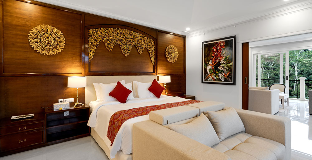 Pala Ubud - Villa Agung - Restful master bedroom