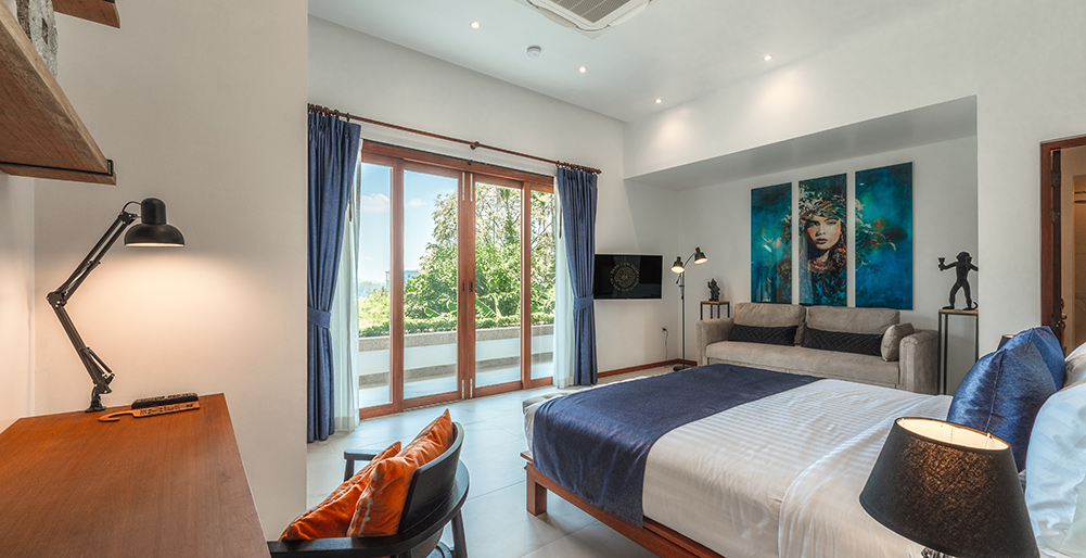 Sea View Zenith - Spacious guest bedroom