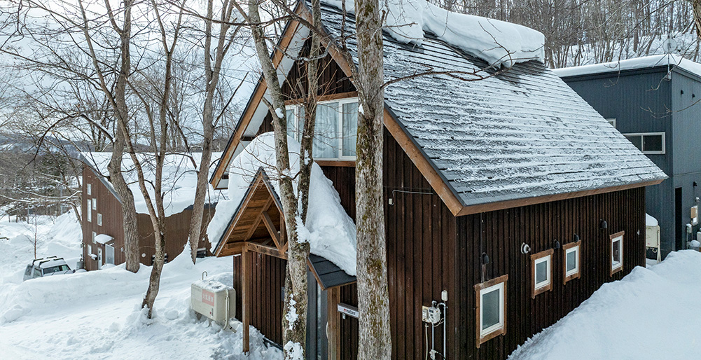 Nature Chalet - Snow-capped winter holiday chalet