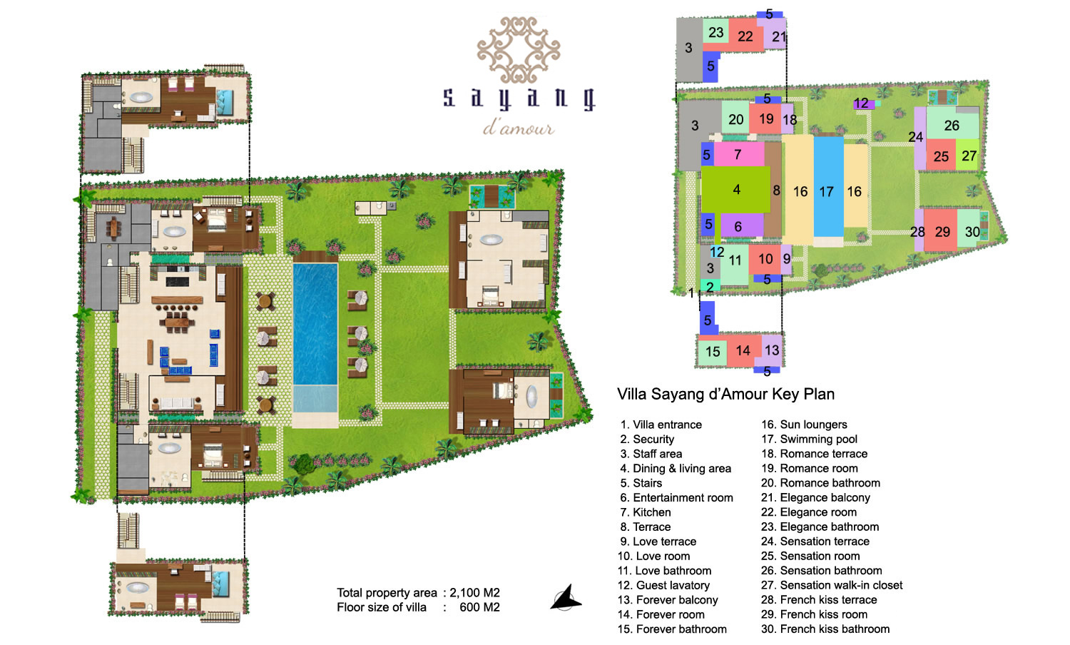 Sayang d'Amour - Floorplan