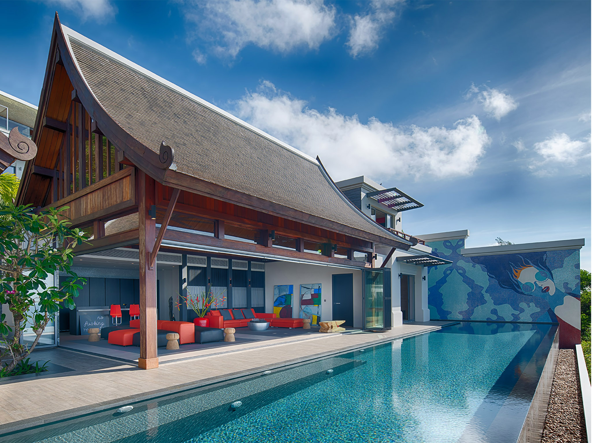 Beach villa phuket